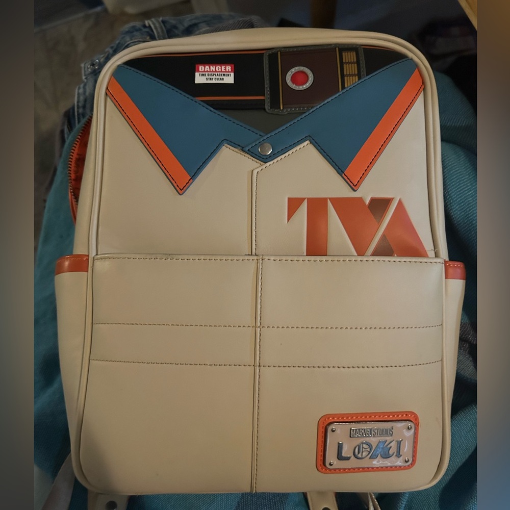 - Loungefly Loki TVA Mini Bsckpack and Wallet